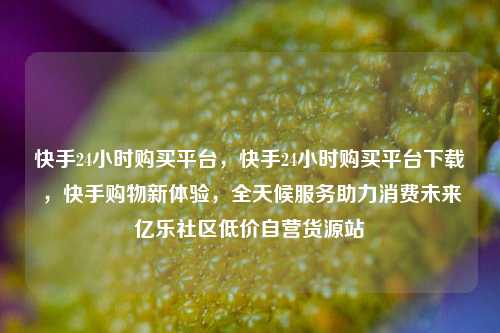 快手24小时购买平台	，快手24小时购买平台下载，快手购物新体验，全天候服务助力消费未来亿乐社区低价自营货源站  第1张