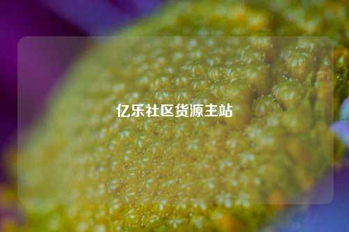亿乐社区货源主站  第1张